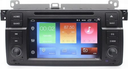 Smart-Auto Radio Nawigacja Gps Bmw E46 1999-2005 (MAISUN464MTF966)