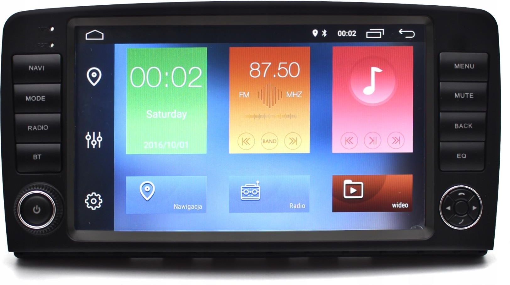 Radioodtwarzacz samochodowy Smart-Auto Radio Nawigacja Gps Mercedes ...