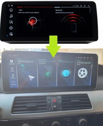 Smart-Auto Radio Nawigacja Bmw Serii 3 E60 E90 (MW3E60E90CIC43212320082013X) - zdjęcie 3