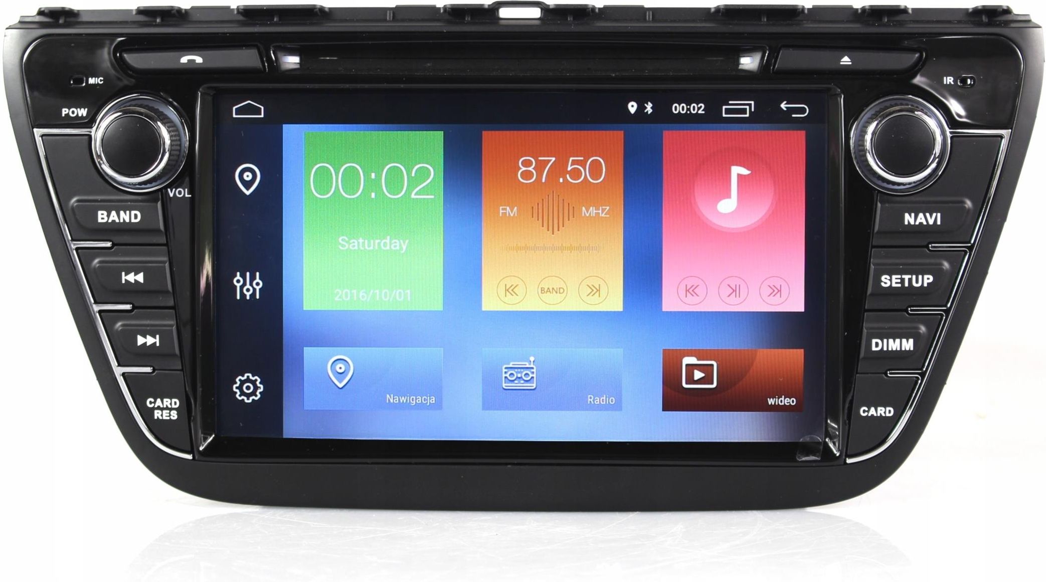 Radioodtwarzacz samochodowy Smart-Auto Radio Nawigacja Suzuki Sx-4