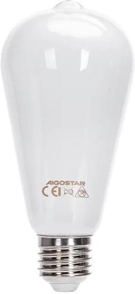 Aigostar Żarówka Led Filament Mlecznobiały St64 E27 8W (B10101H55)