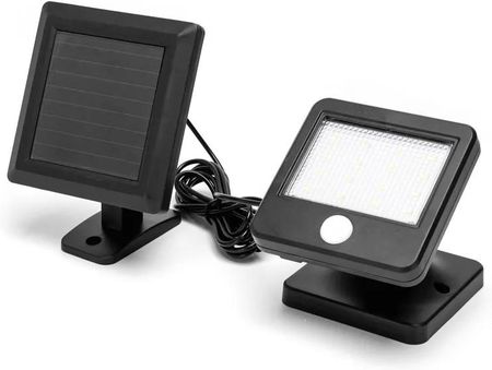 Aigostar Kinkiet Solarny Led Z Czujnikiem Ruchu Czarny 6500K (B10201NP3)