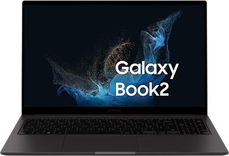 Laptop Samsung Galaxy Book2 15,6” LED FHD i7-1255U 8GB 512GB W11 Grafitowy