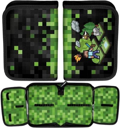 Paso Piórnik Jednokomorowy Bez Wyposażenia Z Klapkami Pixel Game