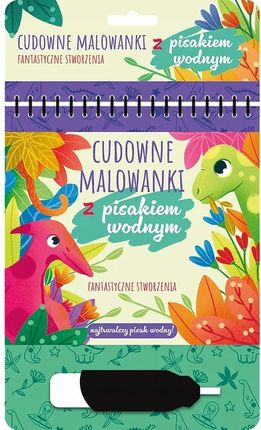 Malowanki z pisakiem wodnym.Fantastyczne stworzeni Trefl Books