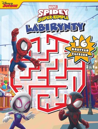 Labirynty. Marvel Spidey i Super-Kumple  - Odbiór w księgarni 0 zł | 10,99 zł wysyłka lub BEZPŁATNIE przy zamówieniu od 149 zł