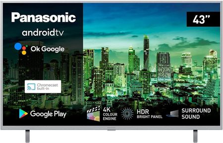 Telewizor Panasonic TX-43LXW724 43" LED 4K Ultra HD HDR Android TV DVB-T2