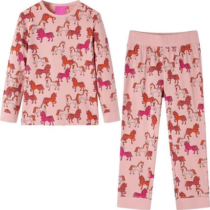 Dziecięca piżama koń 92 jasnoróżowa 18-24m.