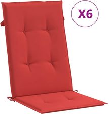 Zakito Europe Poduszki Ogrodowe Czerwone 120X50X3cm ZE314110