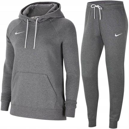 Nike Dresy Damskie komplet Bluza Z Kapturem Spodnie Bawełniane r. M