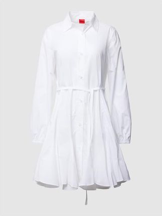 HUGO Sukienka koszulowa  ‘KAROMA’ - biały