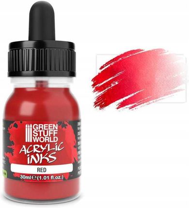 Acrylic Inks Opaque - RED 30 ml