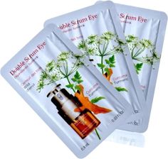 CLARINS, DOUBLE, SERUM EYE CURCUMA, PRZECIWZMARSZCZKOWE SERUM POD OCZY Z EKSTRAKTEM Z KURKUMY, 3SZT.