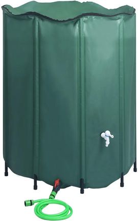 Zakito Europe Zbiornik Deszczowy 1000l Ciemnozielony Pvc ZE48607