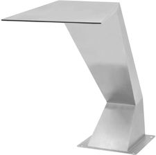 Zakito Europe Fontanna Dekoracyjna Do Oczka Wodnego Lub Basenu Srebrna Stal Nierdzewna 64X30X52cm ZE43694