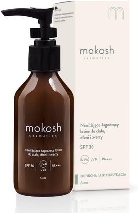 Mokosh Nawilzajaco-łagodzacy lotion do ciała, dłoni i twarzy SPF 30 - 100 ml