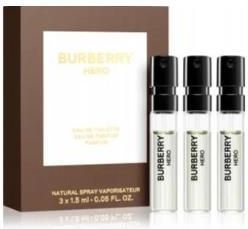 BURBERRY, HERO, WODA TOALETOWA, WODA PERFUMOWANA, PERFUM, 3X1,5 ML