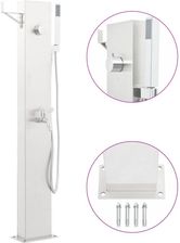 Zakito Europe Panel Prysznicowy Ogrodowy Stal Nierdzewna Srebrny 110cm Ze48206