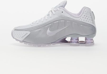 Nike W Shox R4 White/ Barely Grape-Mtlc Platinum