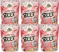 Mr. Bandit Chicken With Beef Mokra Karma Z Kurczakiem I Wołowiną Dla Psów Dorosłych 6x380g