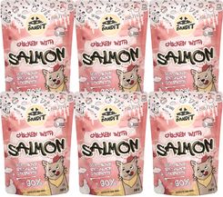 Mr. Bandit Chicken With Salmon Mokra Karma Z Kurczakiem I Łososiem Dla Psów Dorosłych 6x380g