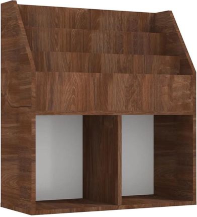 Zakito Home Regał Na Czasopisma Dla Dzieci 71X30X78,5 Brązowy