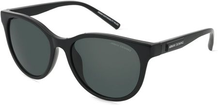 Emporio Armani 0AX4144SU Damskie okulary przeciwsłoneczne, Oprawka: Acetat, czarny