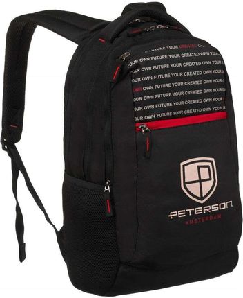 Sportowy pojemny plecak z poliestru Peterson