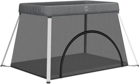 Zakito Europe Kojec Podróżny 2-W-1, Łóżeczko Dla Dziecka Ciemnoszary 110X82X67Cm