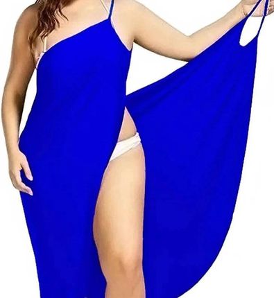 Sukienka plażowa - Niebieski XL