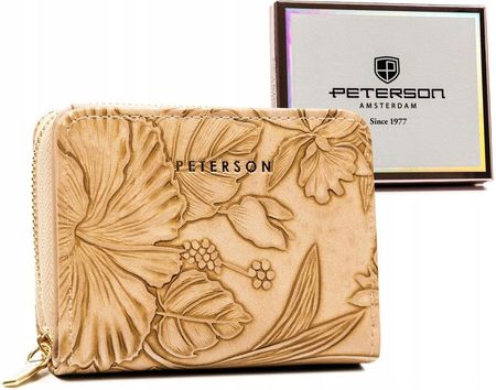Mały portfel damski ze skóry ekologicznej Peterson