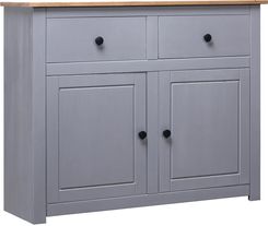 Zakito Europe Komoda Rustykalna 93X40X80 Cm Szary/Naturalny