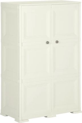 Zakito Europe Szafka Plastikowa Waniliowa 79X43X125 Cm