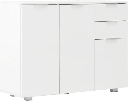 Zakito Europe Elegancka Komoda Biała 107X35X80,5 Cm