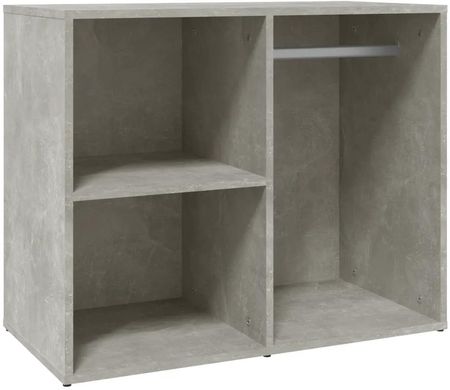 Zakito Europe Elegancka Szafka Na Ubrania 80X40X65 Szarość Betonu