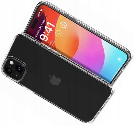 Izigsm Etui Spigen Liquid Crystal Przeźroczyste Do Iphone 15 Plus Nakładka