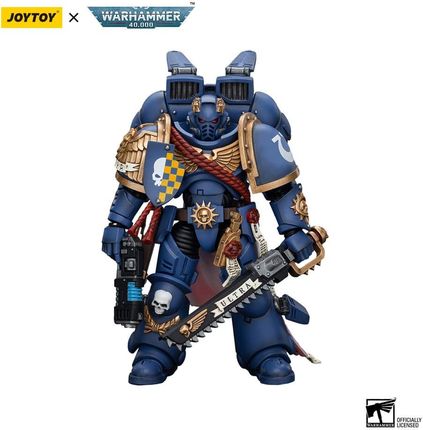 JoyToy Warhammer 40k Action Figure 1/18 Ultramarines Captain With Jump Pack 12cm