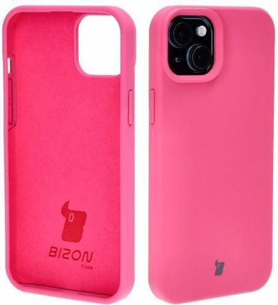 Bizon Etui Silikonowe Soft Case Do Iphone 15 Plus, Fuksja