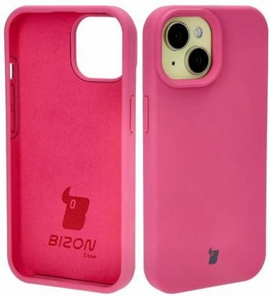 Bizon Etui Silikonowe Soft Case Do Iphone 15, Fuksja