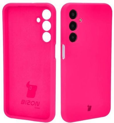 Bizon Etui Silikonowe Soft Case Do Galaxy A25 5G, Neonowo-Różowe
