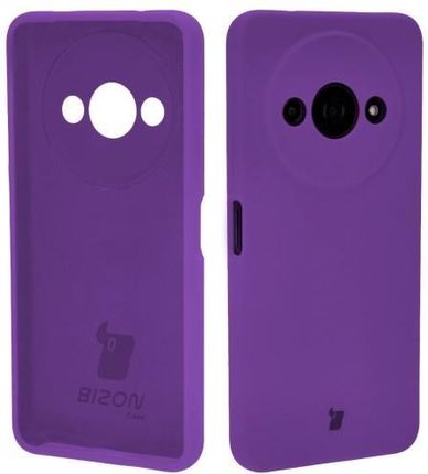 Bizon Etui Silikonowe Soft Case Do Xiaomi Redmi A3 4G, Fioletowe
