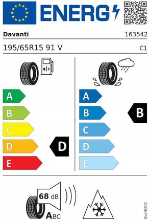 Davanti Alltoura 195/65R15 91V - zdjęcie 2
