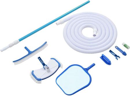Zakito Home Zestaw Do Czyszczenia Basenu 9W1 Z Termometrem