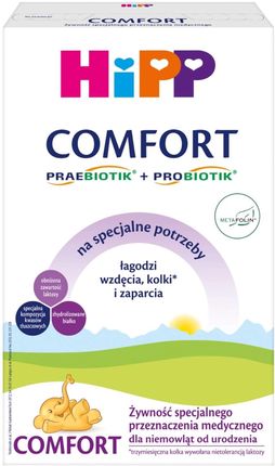 HIPP Comfort Combiotik - żywność specjalnego przeznaczenia medycznego dla niemowląt od urodzenia, 300 g