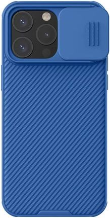 Nillkin Pancerne Etui Camshield Pro Magnetic Case Do Iphone 15 Z Osłoną Na Aparat Niebieskie