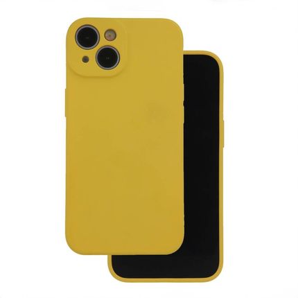 Nemo Etui Motorola Moto G34 5G Silicone Case Elastyczne Silikonowe Żółte