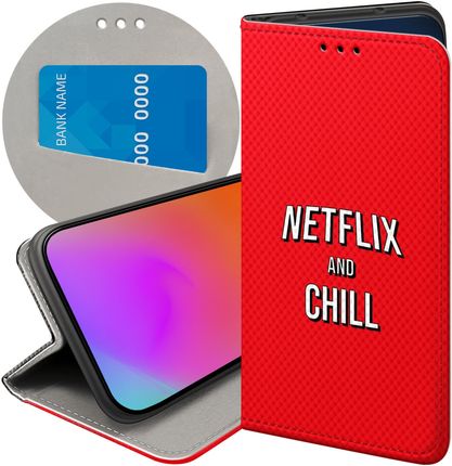 Etui Z Klapką Do Xiaomi Poco X3 Pro 5G Netflix Seriale Filmy Kino
