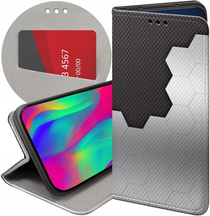 Etui Z Klapką Do Xiaomi Poco X3 Pro 5G Szare Metallic Grey Futerał