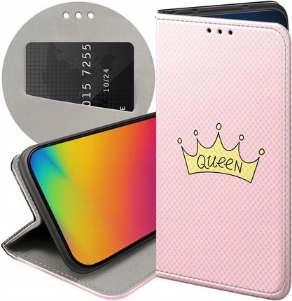 Etui Z Klapką Do Xiaomi Poco X3 Pro 5G Księżniczka Queen Princess