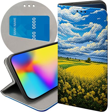 Etui Z Klapką Do Xiaomi Poco X3 Pro 5G Chmury Niebo Błękit Futerał